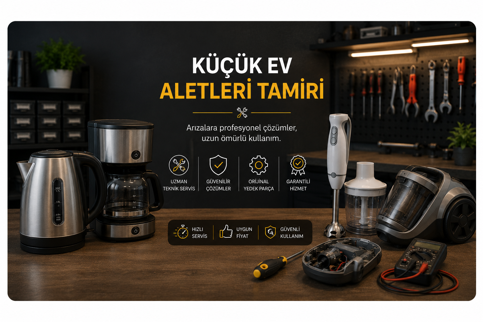 Küçük Ev Aletleri Tamiri